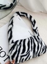 zebra shoulder bag