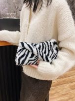 zebra shoulder bag