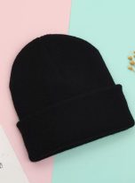 black beanie