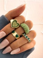 Green rings set