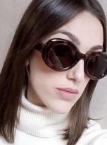 leo round sunglasses