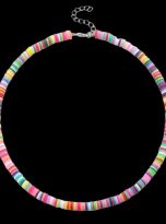 Surfer necklace multicolored