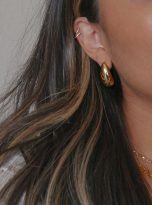 Bottega earrings gold